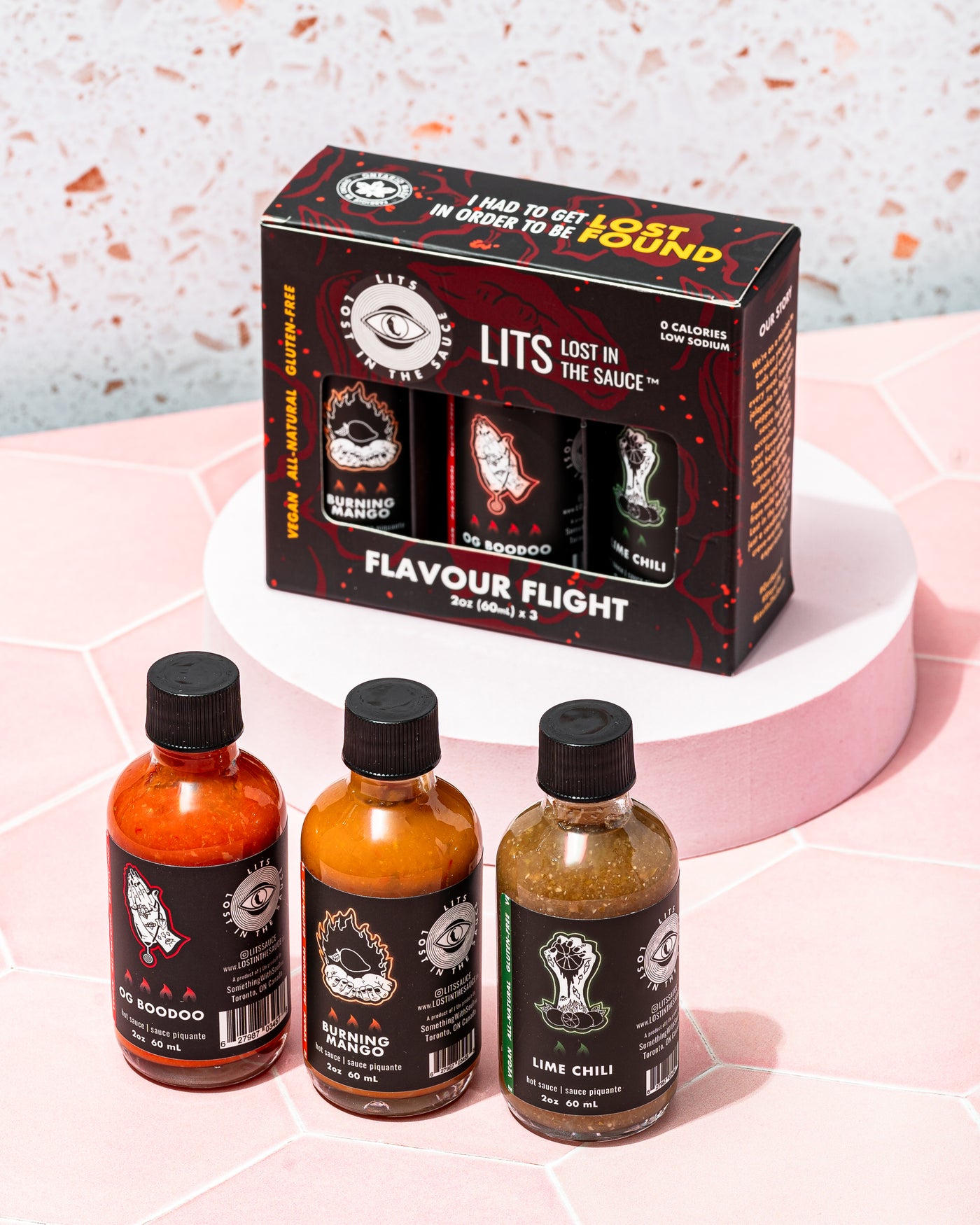 LITS FLAVOUR FLIGHT - 2OZ/60ML X 3 - Lost in the Sauce