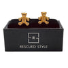 Silver Golf Club Cufflinks