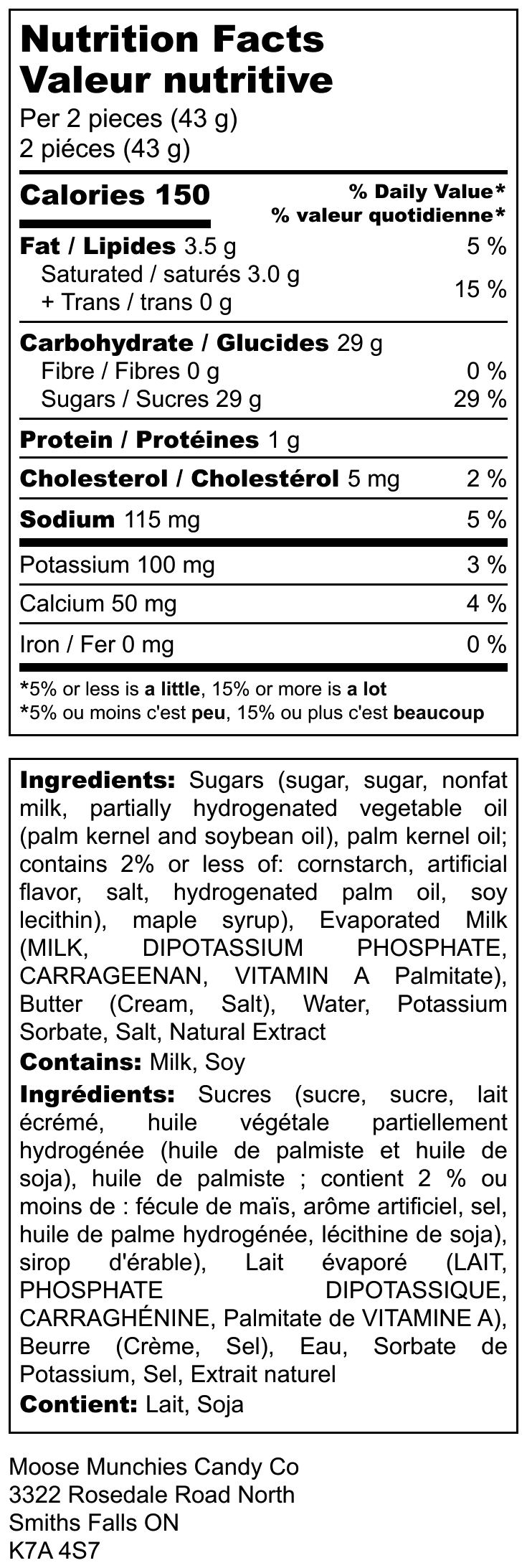 Maple Fudge: Moose Munchies