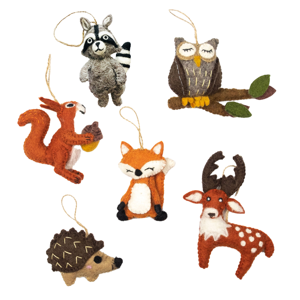 Ornament - Forest Animals, Assorted