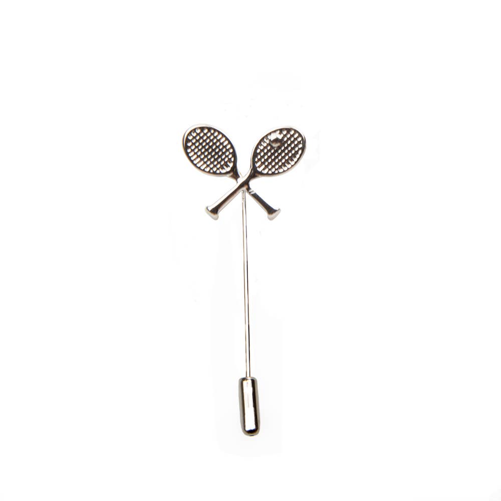 Tennis Racquets (Lapel Pin)
