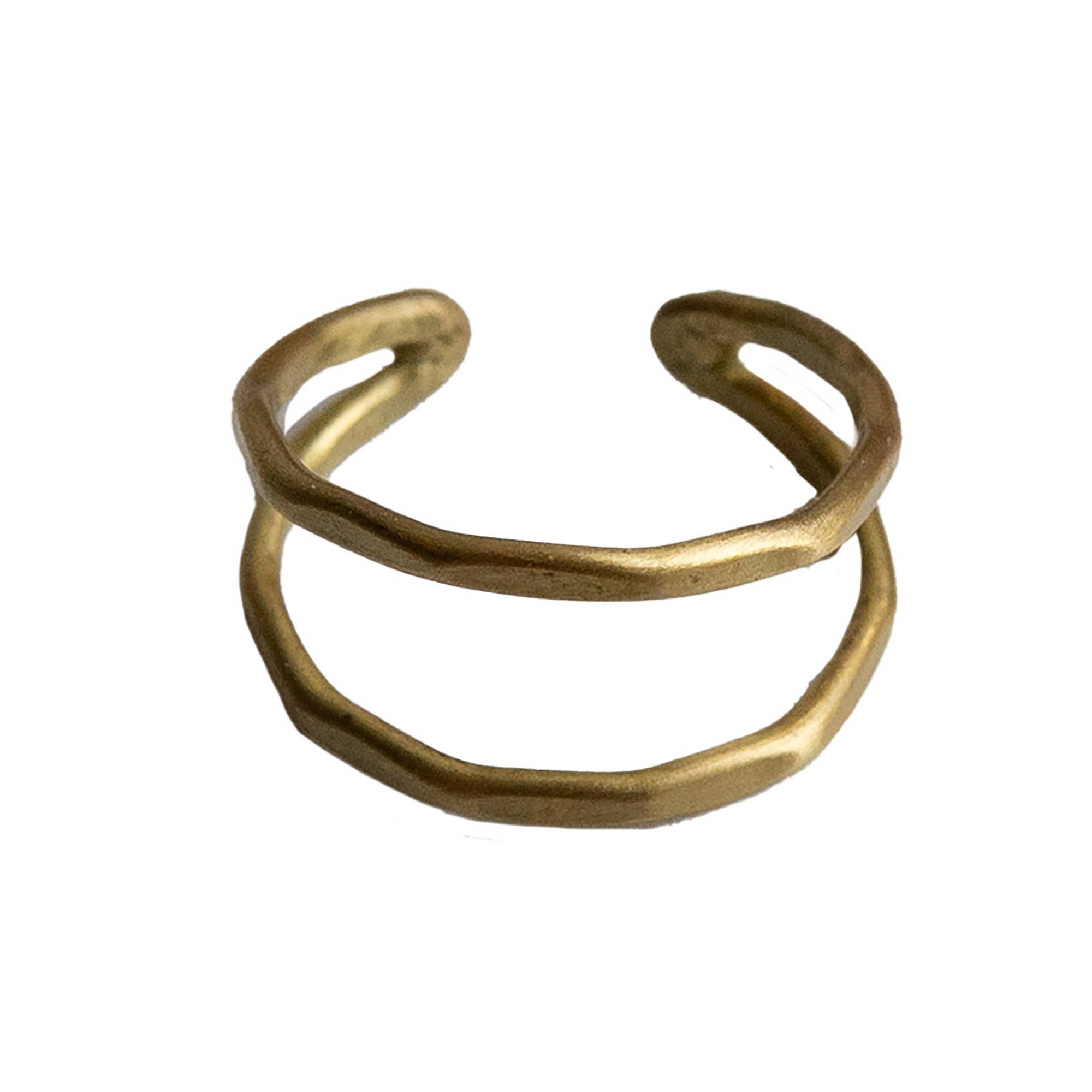 Open Arc Ring - Gold
