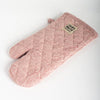 Stone Washed Cotton Glove, Pink