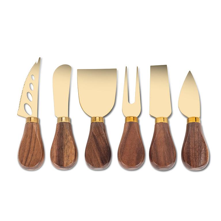 Set of 6 Cheese Knives