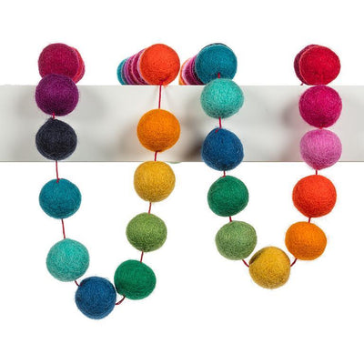 Felt Pompom Garland