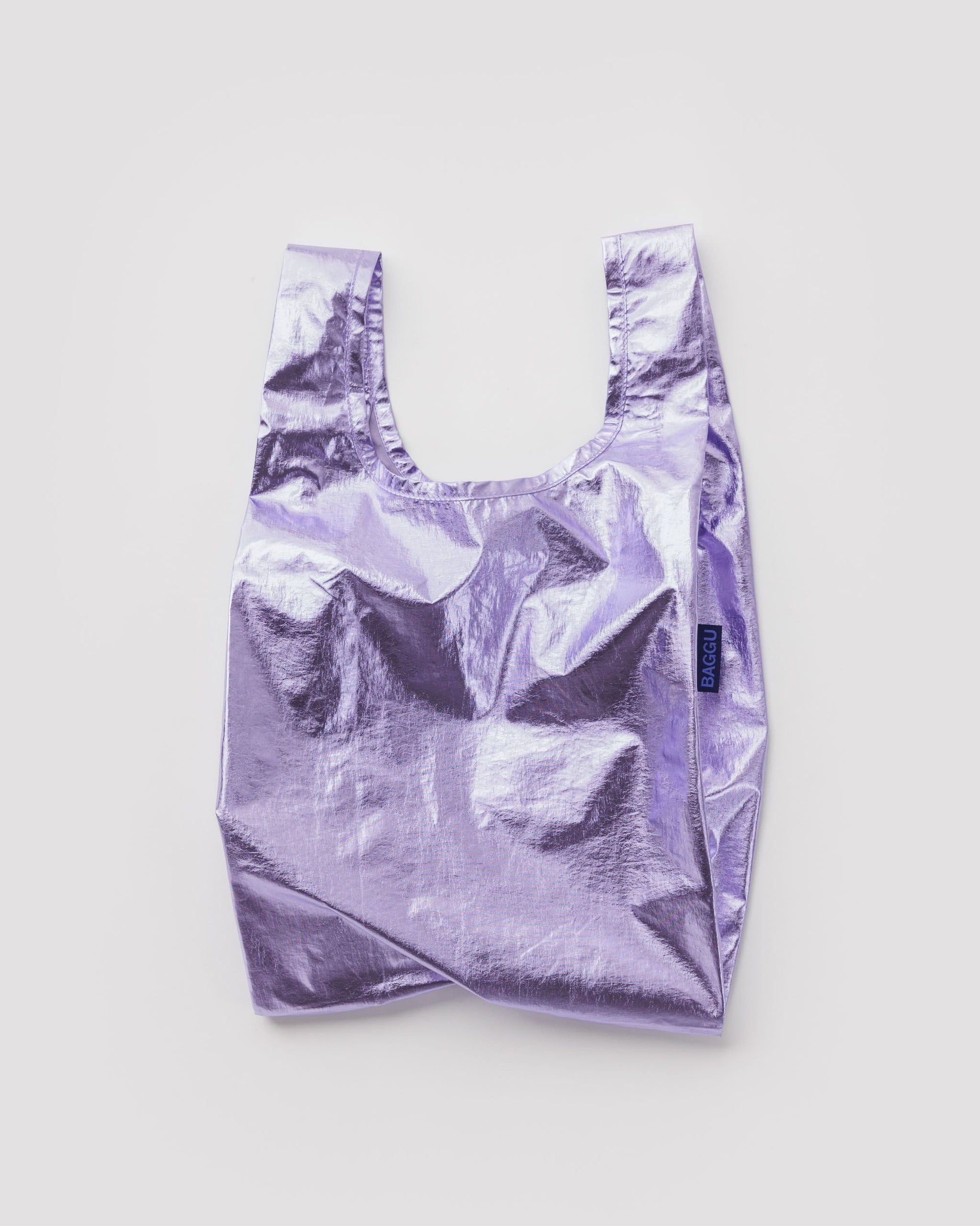 Baby Baggu reusable bag in Lavender Metallic
