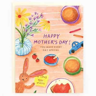 Mom Breakfast Table