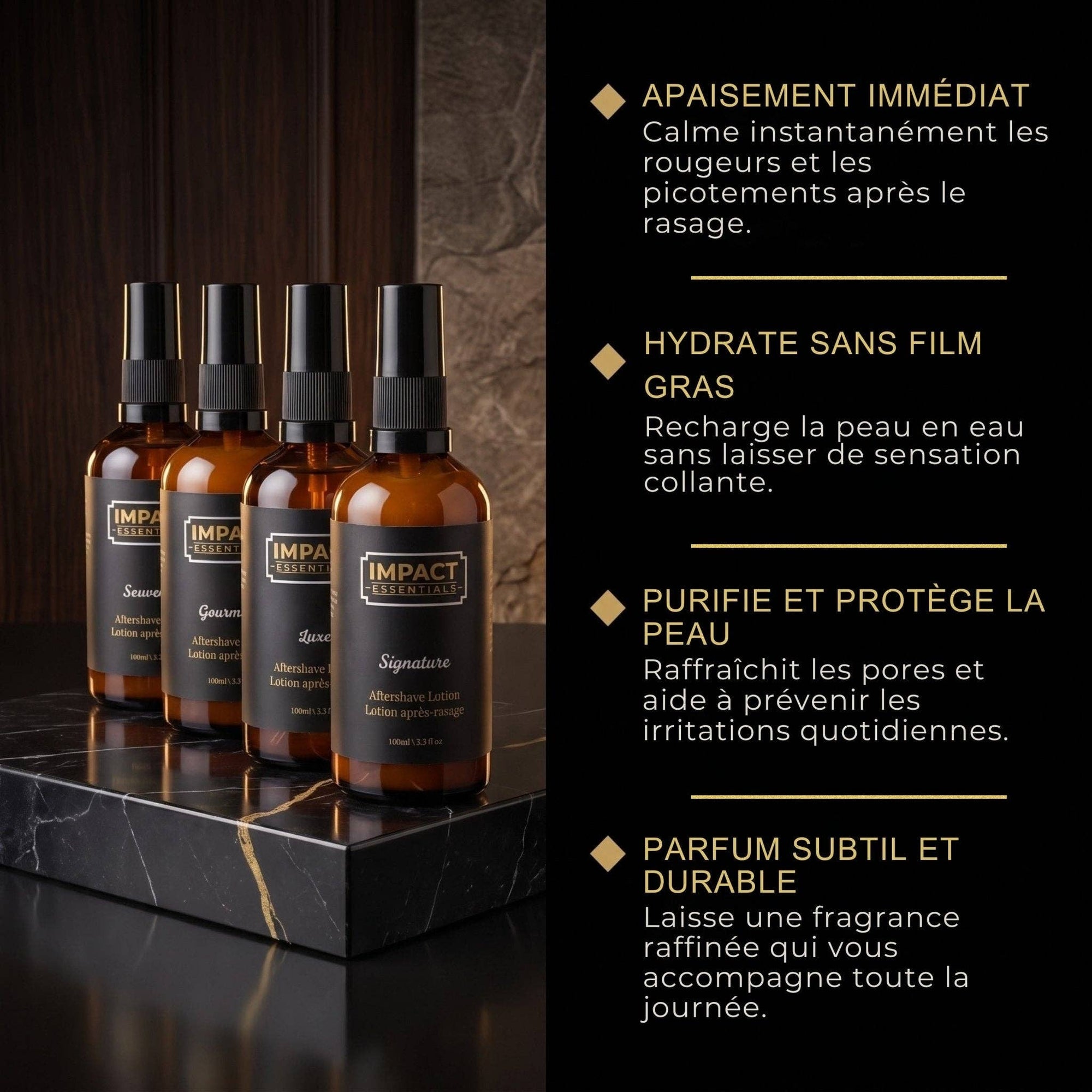 Gourmand Natural Aftershave Lotion