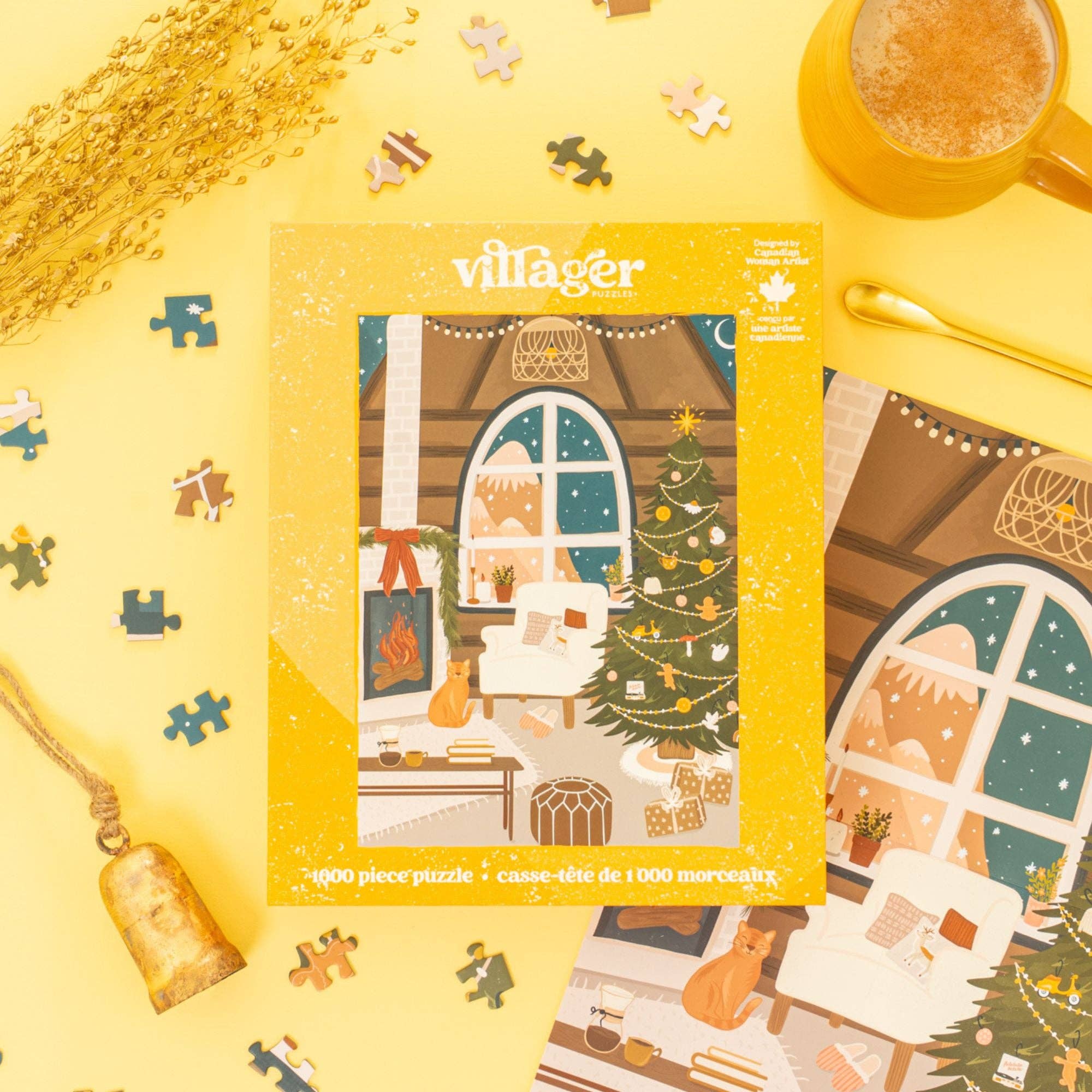 Fireside Christmas | 1000-Piece Puzzle