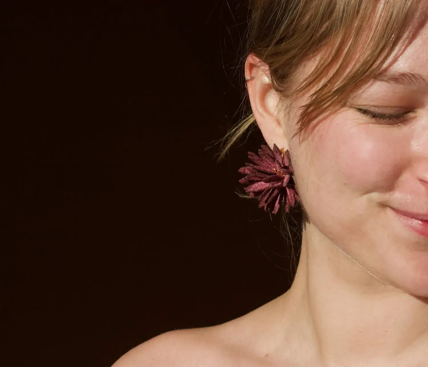 Chrysanthemum Earrings - This ILK