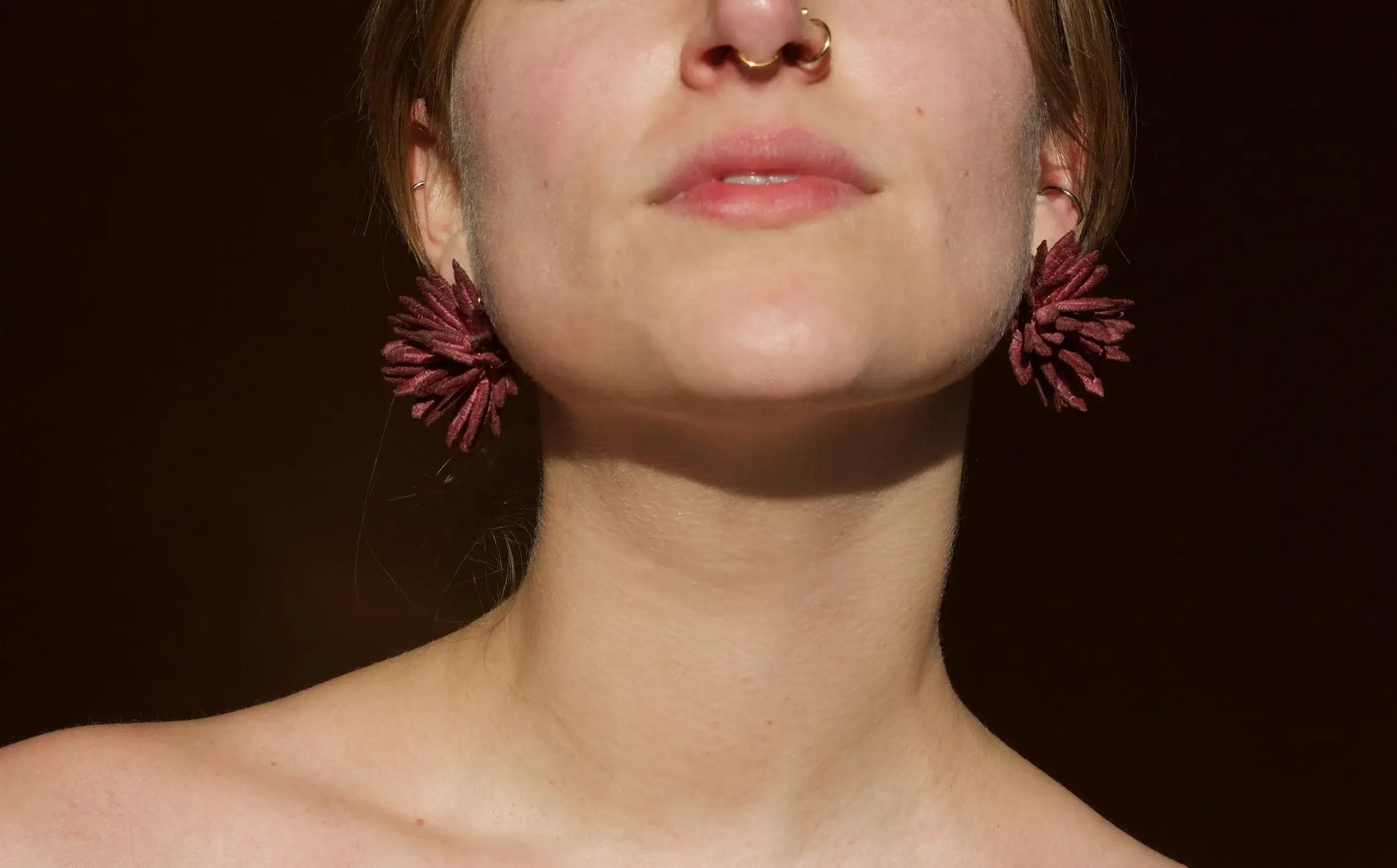 Chrysanthemum Earrings - This ILK