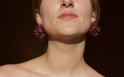 Chrysanthemum Earrings - This ILK
