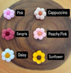 Double Flower Pompom, Felt & Macrame Forever Fibre Flower
