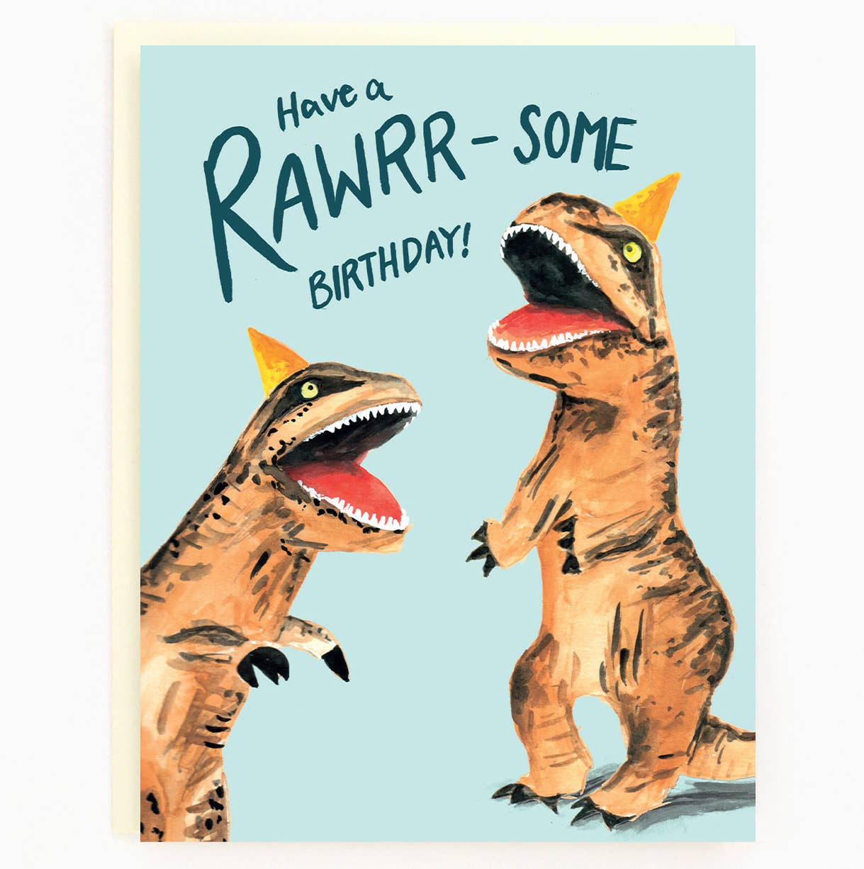 Birthday Dinosaurs Card