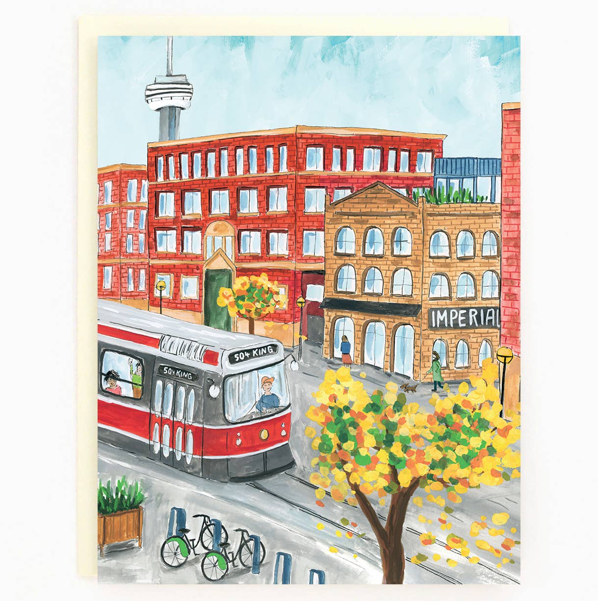 Assorted Box Of 8 'Toronto Seasons' Greeting Cards