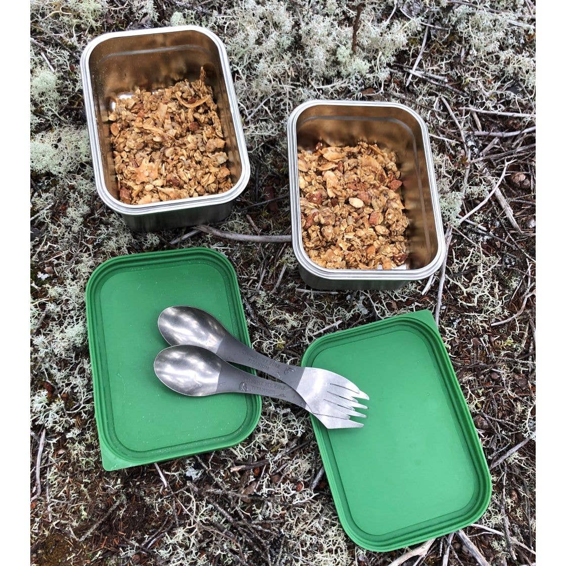 Life Without Waste Stainless Steel Container - Silicone Lid