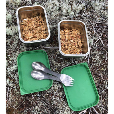 Life Without Waste Stainless Steel Container - Silicone Lid