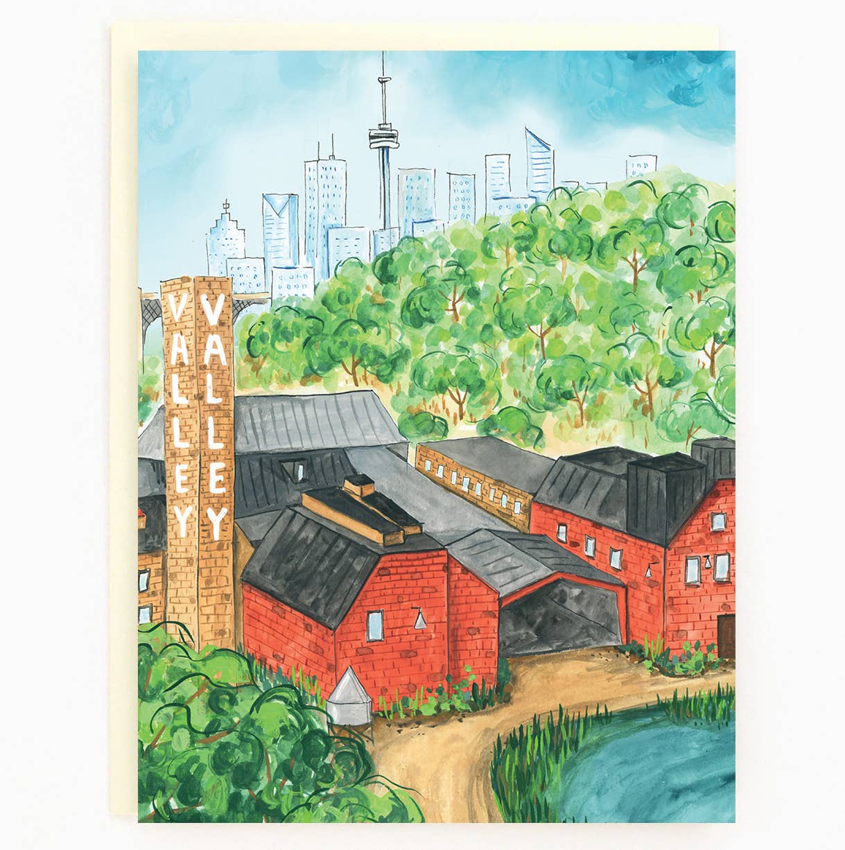 Assorted Box Of 8 'Toronto Seasons' Greeting Cards