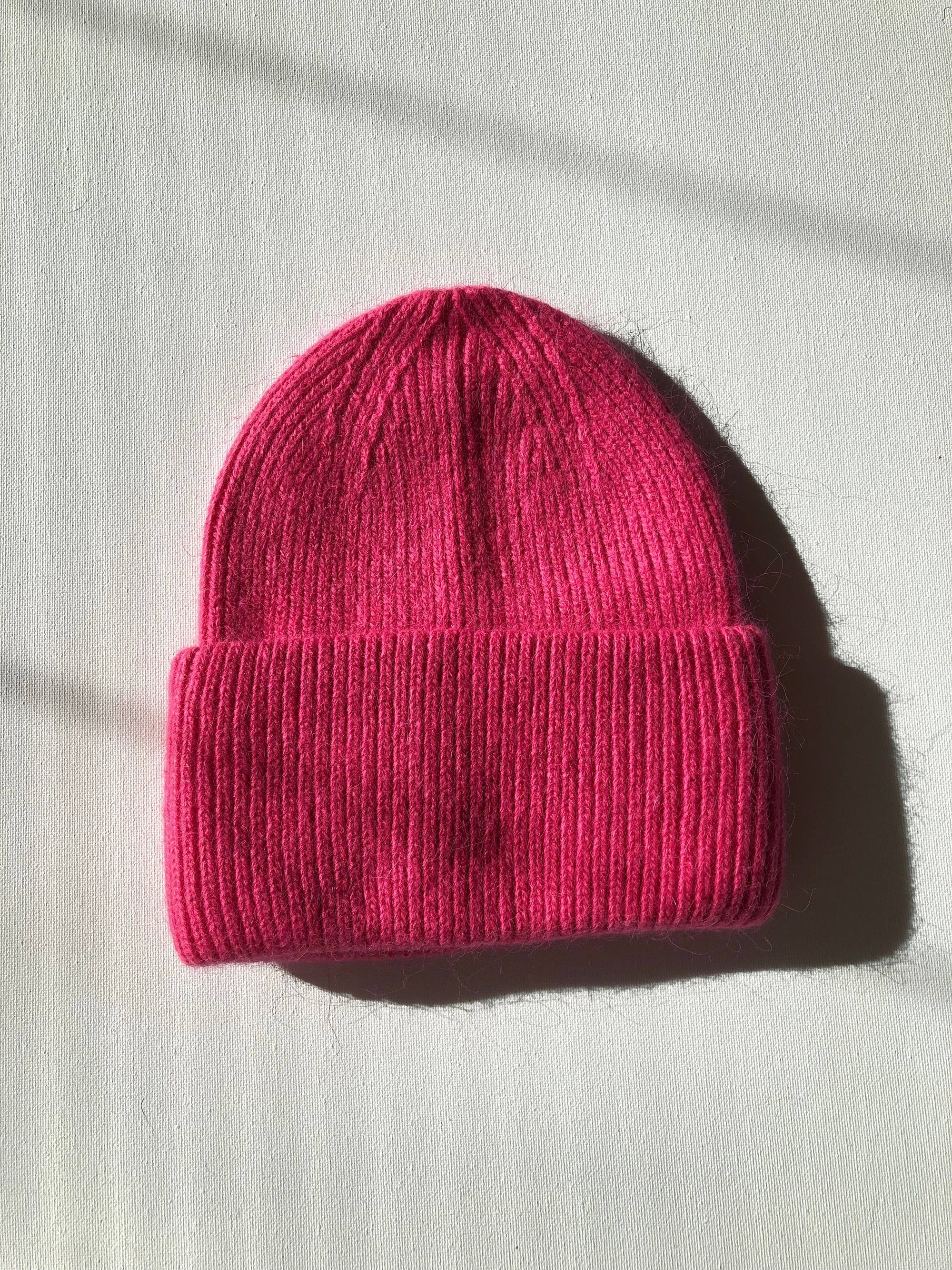 ROYAL ANGORA WOOL BEANIE - crystal brights
