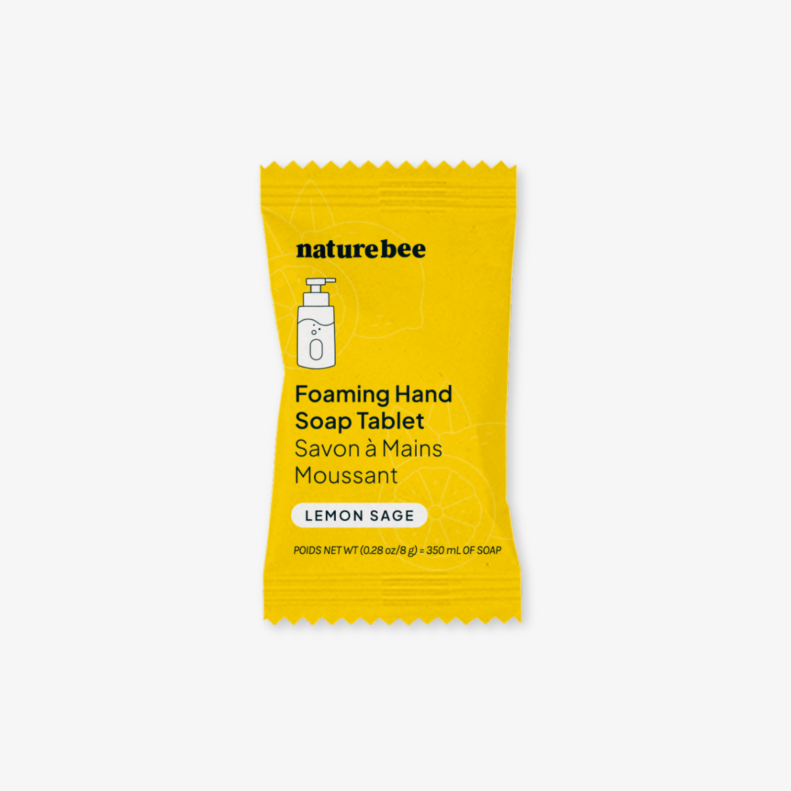 Foaming Hand Soap Refill Tablet: Nature Bee