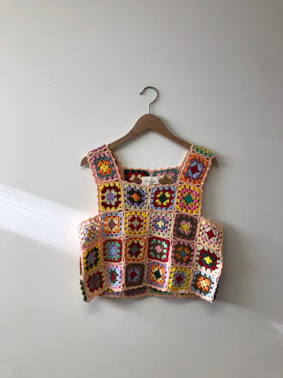 CROCHET GRANNY VEST