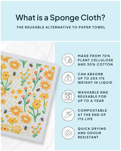 Sponge Cloth - Nature Bee