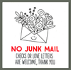 Sticker: No Junk Mail