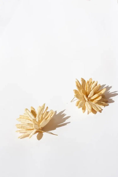 Chrysanthemum Earrings - This ILK