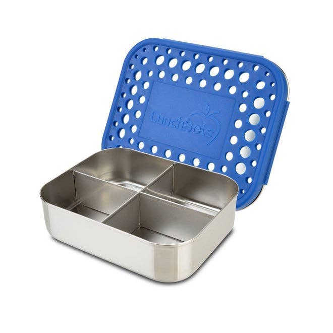 Lunchbots Medium (2.5 Cups / 600ml) 4 Section Food Container