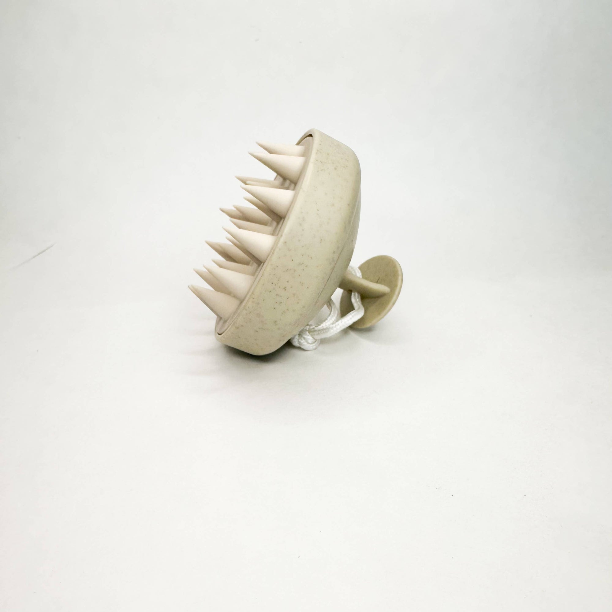 Silicone Bristle Shampoo Brush - Eco Friendly Scalp Massager