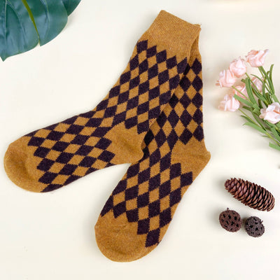 Vintage Patterned Socks