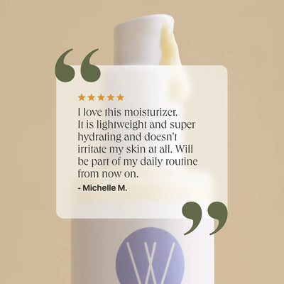 Calm Face Lotion - Lightweight Moisturizer, Oily Skin