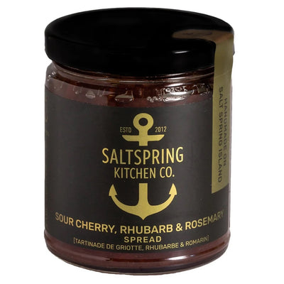 Sour Cherry, Rhubarb & Rosemary Spread