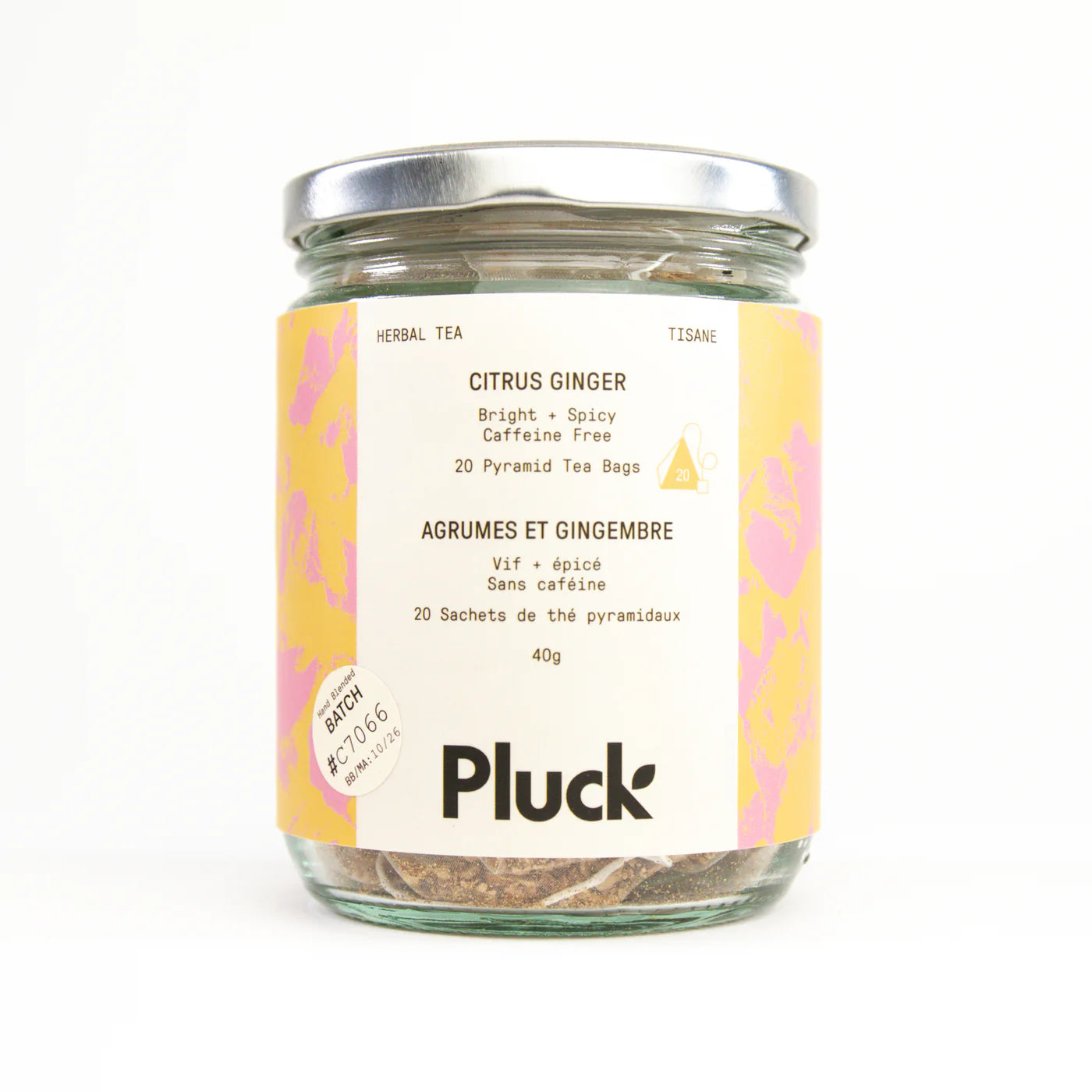 Pluck Tea - Citrus Ginger