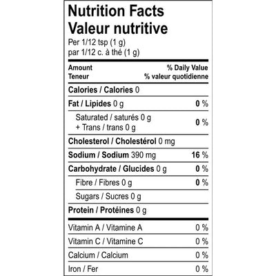 Fiery sea salt Salt Kanel Salt