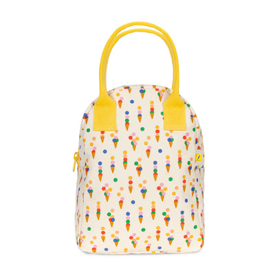Zipper Lunch Bag: Summer Cones - Fluf