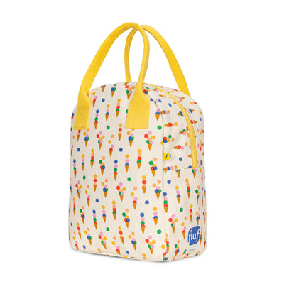 Zipper Lunch Bag: Summer Cones - Fluf