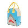 Zipper Lunch Bag: Shark -Fluf
