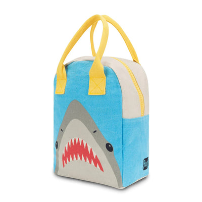 Zipper Lunch Bag: Shark -Fluf