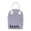 Zipper ‘Lunch’ Bag: Lavender - Fluf