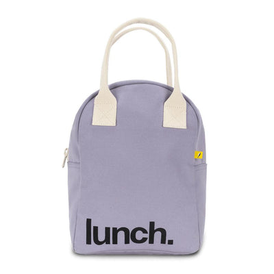 Zipper ‘Lunch’ Bag: Lavender - Fluf