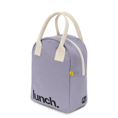 Zipper ‘Lunch’ Bag: Lavender - Fluf