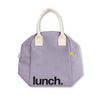 Zipper ‘Lunch’ Bag: Lavender - Fluf