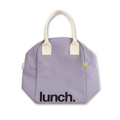 Zipper ‘Lunch’ Bag: Lavender - Fluf