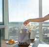 Zipper ‘Lunch’ Bag: Lavender - Fluf