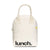 Zipper ‘Lunch’ Bag: Natural - Fluf