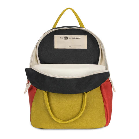 Backpack Junior: Carbon / Cactus - Fluf