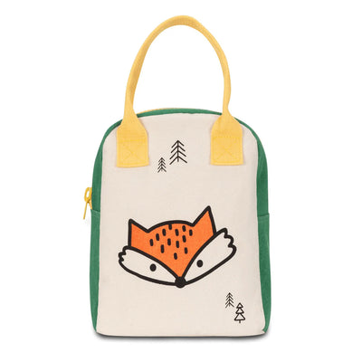 Zipper Lunch Bag: fox - Fluf