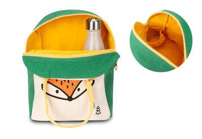 Zipper Lunch Bag: fox - Fluf