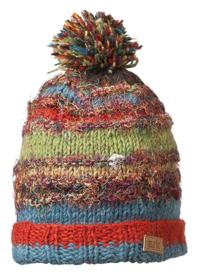 Swool Stripe Pompom Hat